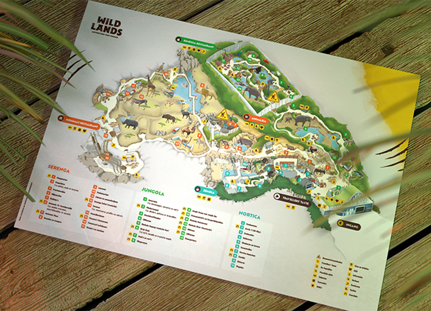 Abenteuer-Landkarte WILDLANDS